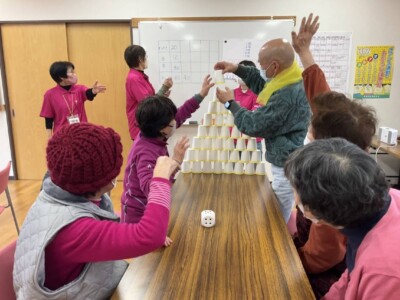 令和6年3月12日(火) <br/>藤浦区公民館でのミニデイサービスの様子です。